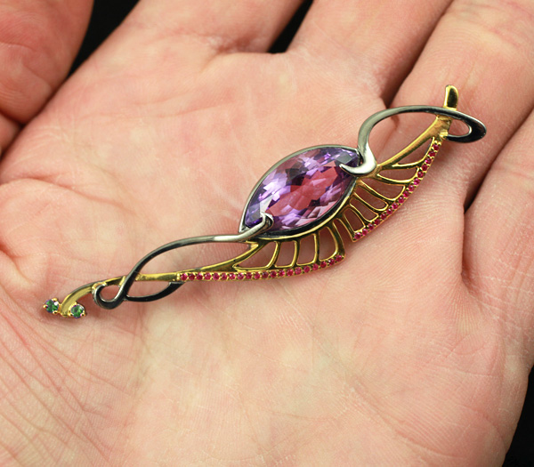 Pen with Amethyst