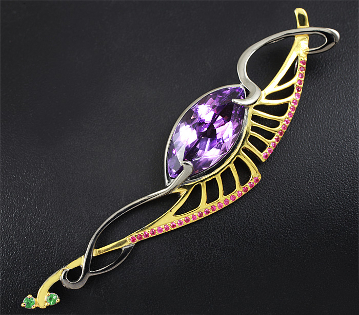 Pen with Amethyst